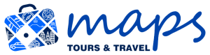 maps tours and travel logo