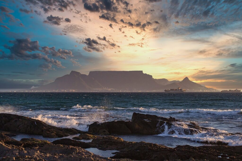 sunset cape town