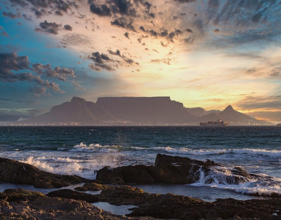 sunset cape town